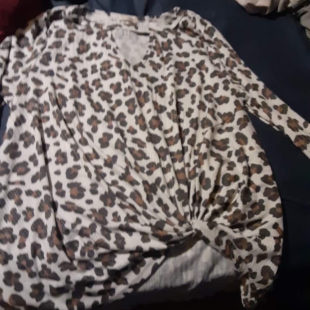 COPY - Leopard long sleeve top